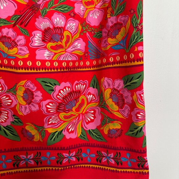 NWT Sezane x Farm Rio collab - Pippa Dress - floral/tropical/bird print - size M - Picture 14 of 17